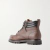 Salvia Full-Grain Leather Boots - BK Salvia Full-Grain Leather Boots - BK