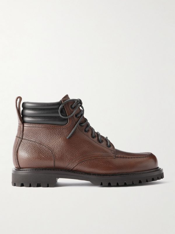 Salvia Full-Grain Leather Boots Salvia Full-Grain Leather Boots