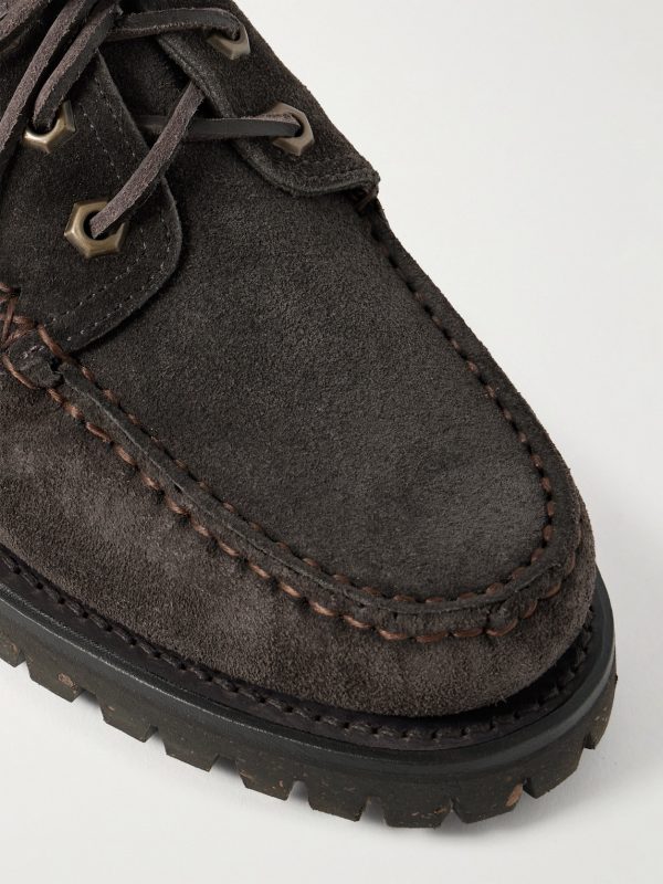 Hex Eye Suede Boat Shoes - CU
