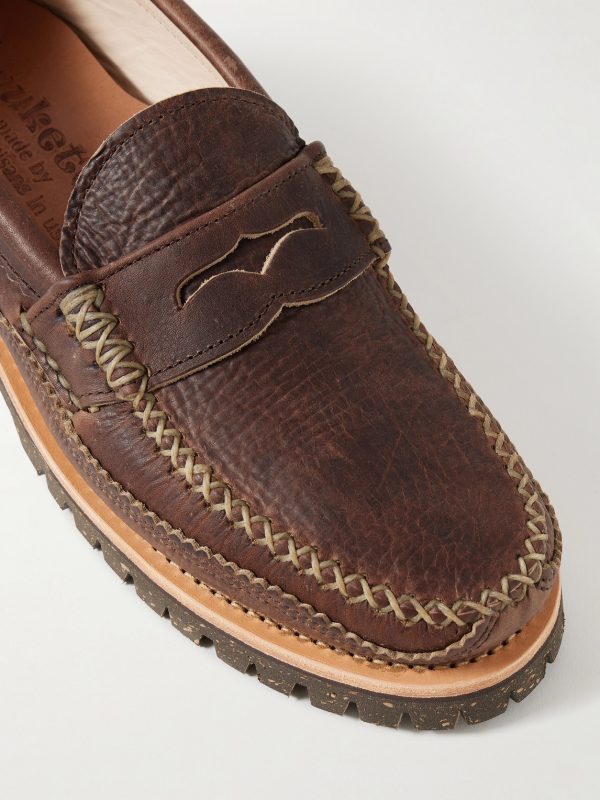 Leather Penny Loafers - CU Leather Penny Loafers - CU