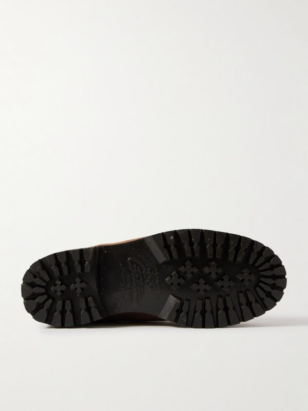 Vettore Leather-Trimmed Suede Boots - E1 Vettore Leather-Trimmed Suede Boots - E1