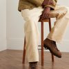 Vettore Leather-Trimmed Suede Boots - OU Vettore Leather-Trimmed Suede Boots - OU