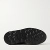 Suede-Trimmed Full-Grain Leather Boots - E1 Suede-Trimmed Full-Grain Leather Boots - E1
