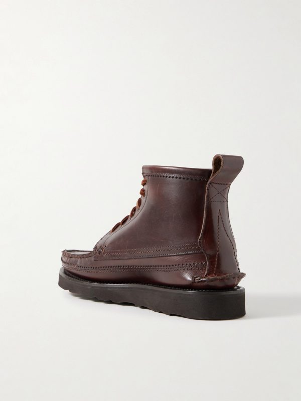 Maine Guide Leather Boots - BK Maine Guide Leather Boots - BK