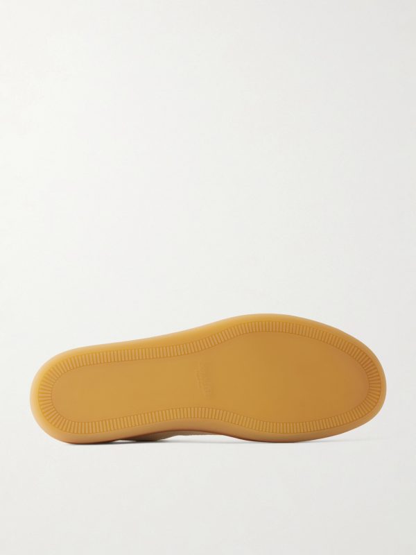 Repton Textured-Leather and Deerskin Sneakers - E1 Repton Textured-Leather and Deerskin Sneakers - E1