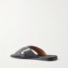 Ockley Leather Slides - BK Ockley Leather Slides - BK