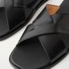 Ockley Leather Slides - CU Ockley Leather Slides - CU