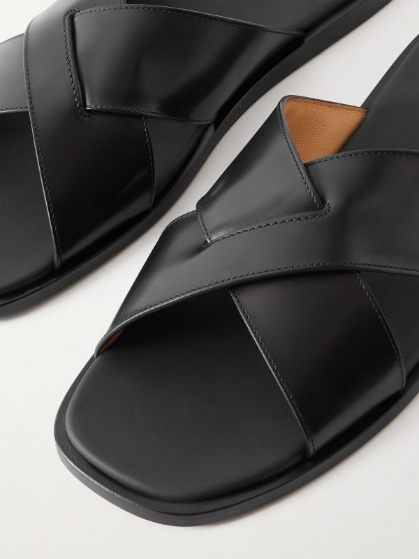 Ockley Leather Slides - CU Ockley Leather Slides - CU