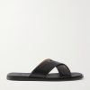 Ockley Leather Slides Ockley Leather Slides