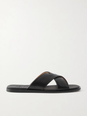 Ockley Leather Slides Ockley Leather Slides