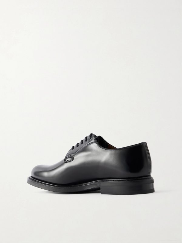 Shannon 2.0 Polished-Leather Derby Shoes - BK Shannon 2.0 Polished-Leather Derby Shoes - BK