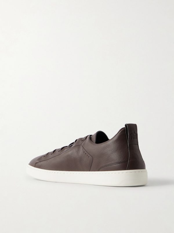 Rochdale Full-Grain Leather Sneakers - BK Rochdale Full-Grain Leather Sneakers - BK
