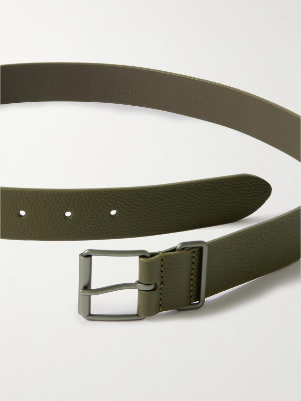 3cm Full-Grain Leather Belt - E1