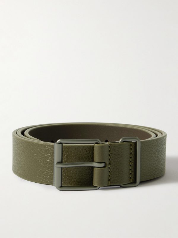 3cm Full-Grain Leather Belt