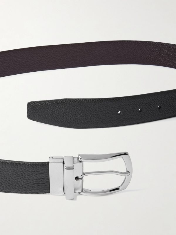 3.5cm Full-Grain Leather Belt - E1 3.5cm Full-Grain Leather Belt - E1