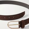 3cm Suede Belt - E1