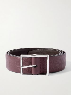 3.5cm Reversible Full-Grain Leather Belt 3.5cm Reversible Full-Grain Leather Belt