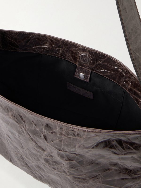 Ukanda Crinkled Leather Tote - E1 Ukanda Crinkled Leather Tote - E1