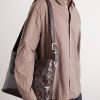 Ukanda Crinkled Leather Tote - OU Ukanda Crinkled Leather Tote - OU