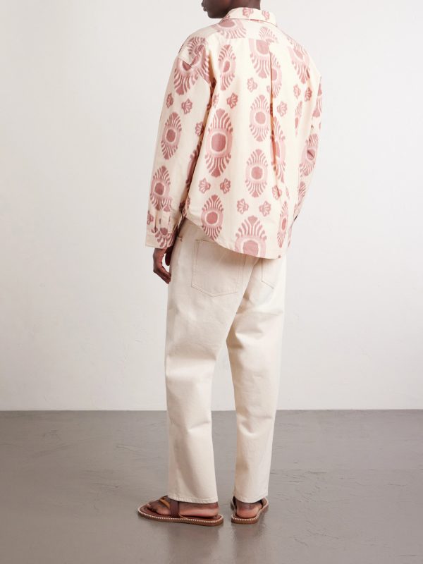 Alvaro Printed Cotton-Blend Canvas Jacket - BK Alvaro Printed Cotton-Blend Canvas Jacket - BK