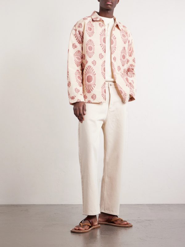 Alvaro Printed Cotton-Blend Canvas Jacket - OU Alvaro Printed Cotton-Blend Canvas Jacket - OU