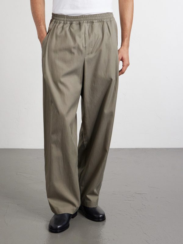 Wewa Wide-Leg Lyocell, Cotton Linen-Blend Trousers - FR Wewa Wide-Leg Lyocell, Cotton Linen-Blend Trousers - FR