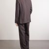 Shinji Shawl-Collar Linen Suit Jacket - BK Shinji Shawl-Collar Linen Suit Jacket - BK