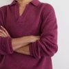 Marabou Organic Cotton-Bouclé Polo Sweater - CU