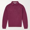 Marabou Organic Cotton-Bouclé Polo Sweater