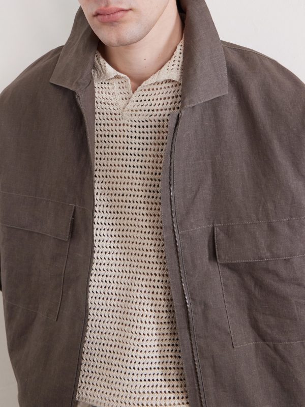 Embu Linen Jacket - CU Embu Linen Jacket - CU