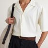 Samata Camp-Collar Organic Cotton-Poplin Shirt - CU