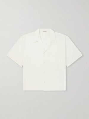 Samata Camp-Collar Organic Cotton-Poplin Shirt Samata Camp-Collar Organic Cotton-Poplin Shirt
