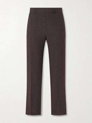 Linen Tailored Wide Trousers Linen Tailored Wide Trousers