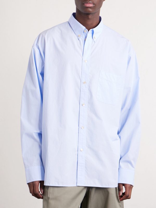 Banita Button-Down Cotton-Poplin Shirt - FR Banita Button-Down Cotton-Poplin Shirt - FR