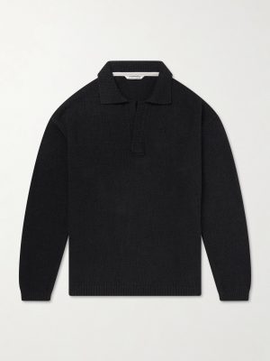 Marabou Knitted Organic Cotton Polo Shirt