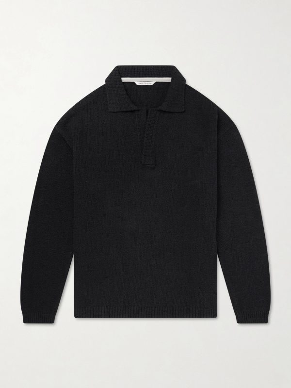 Marabou Knitted Organic Cotton Polo Shirt