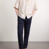 Samata Striped Cotton and Linen-Blend Shirt - OU Samata Striped Cotton and Linen-Blend Shirt - OU