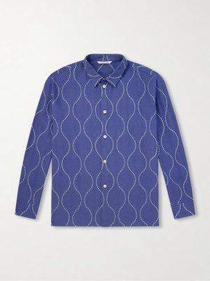 Pino Embroidered Cotton Shirt Pino Embroidered Cotton Shirt