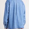 Gusto Cotton-Blend Denim Shirt - BK Gusto Cotton-Blend Denim Shirt - BK