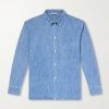 Gusto Cotton-Blend Denim Shirt Gusto Cotton-Blend Denim Shirt