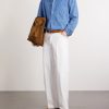 Gusto Cotton-Blend Denim Shirt - OU Gusto Cotton-Blend Denim Shirt - OU
