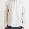 Fulvio Pinstriped Cotton, Silk and Linen-Blend Shirt - FR