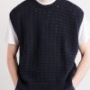 Tembe Cable-Knit Cotton Vest - FR