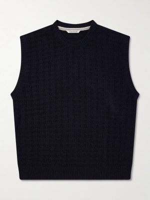 Tembe Cable-Knit Cotton Vest