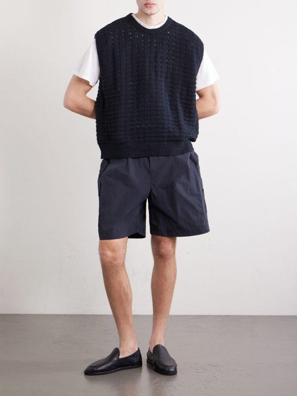 Tembe Cable-Knit Cotton Vest - OU