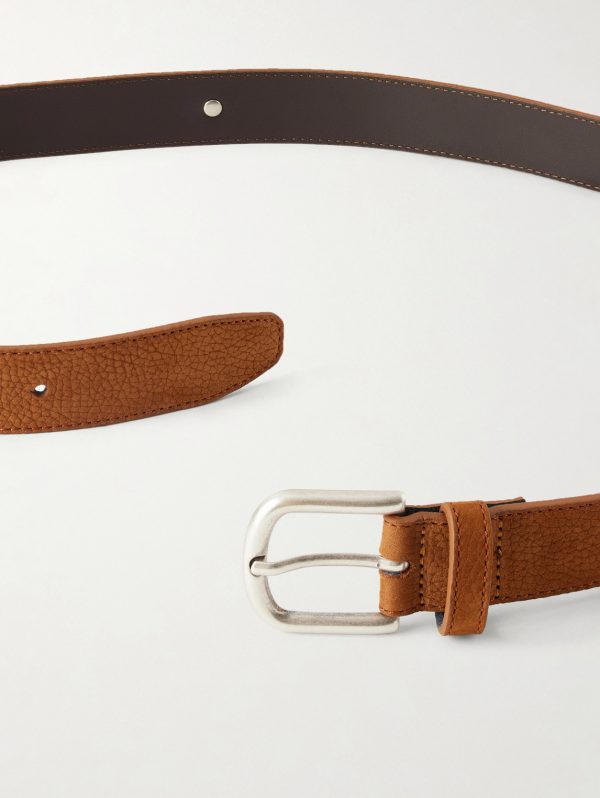 3cm Kanua Embellished Nubuck Belt - E1 3cm Kanua Embellished Nubuck Belt - E1