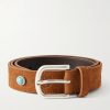3cm Kanua Embellished Nubuck Belt 3cm Kanua Embellished Nubuck Belt