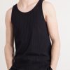 Tomaso Ribbed Stretch-Cotton Jersey Tank Top - FR Tomaso Ribbed Stretch-Cotton Jersey Tank Top - FR