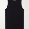 Tomaso Ribbed Stretch-Cotton Jersey Tank Top Tomaso Ribbed Stretch-Cotton Jersey Tank Top