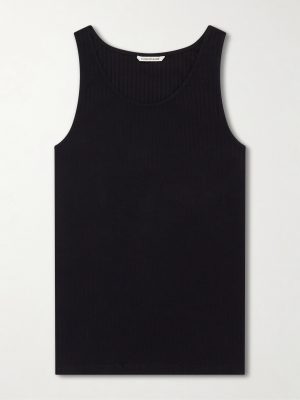 Tomaso Ribbed Stretch-Cotton Jersey Tank Top